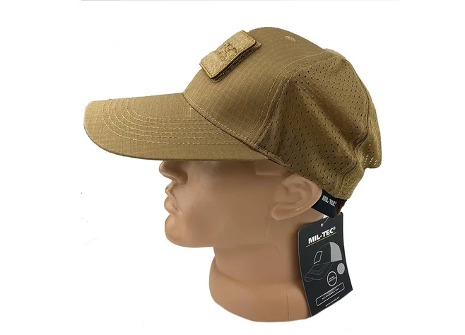 Кепка Mil-Tec Baseball Cap Netz Dark Coyote Фото 2